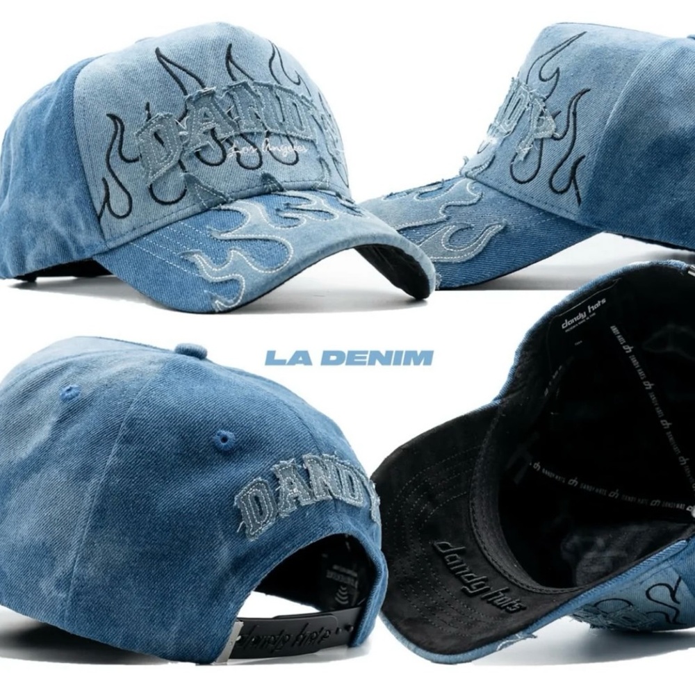 Blue Denim Cap by